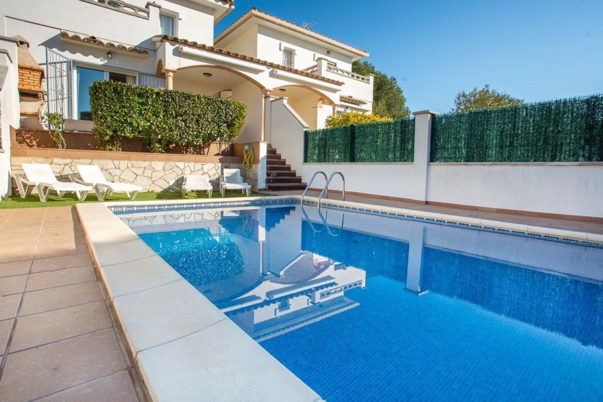 Villa Casa Bosque del Mar L' Escala Exterior foto